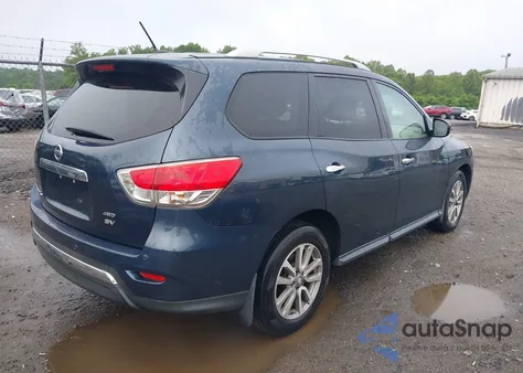 2014 Nissan Pathfinder Sv z USA, uszkodzony, nr VIN 5N1AR2MM7EC687059
